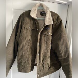 Patagonia Sherpa lined Levi jacket